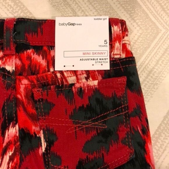 Gap Mini Skinny Adjustable Waist Rose Jeans - Picture 7 of 8